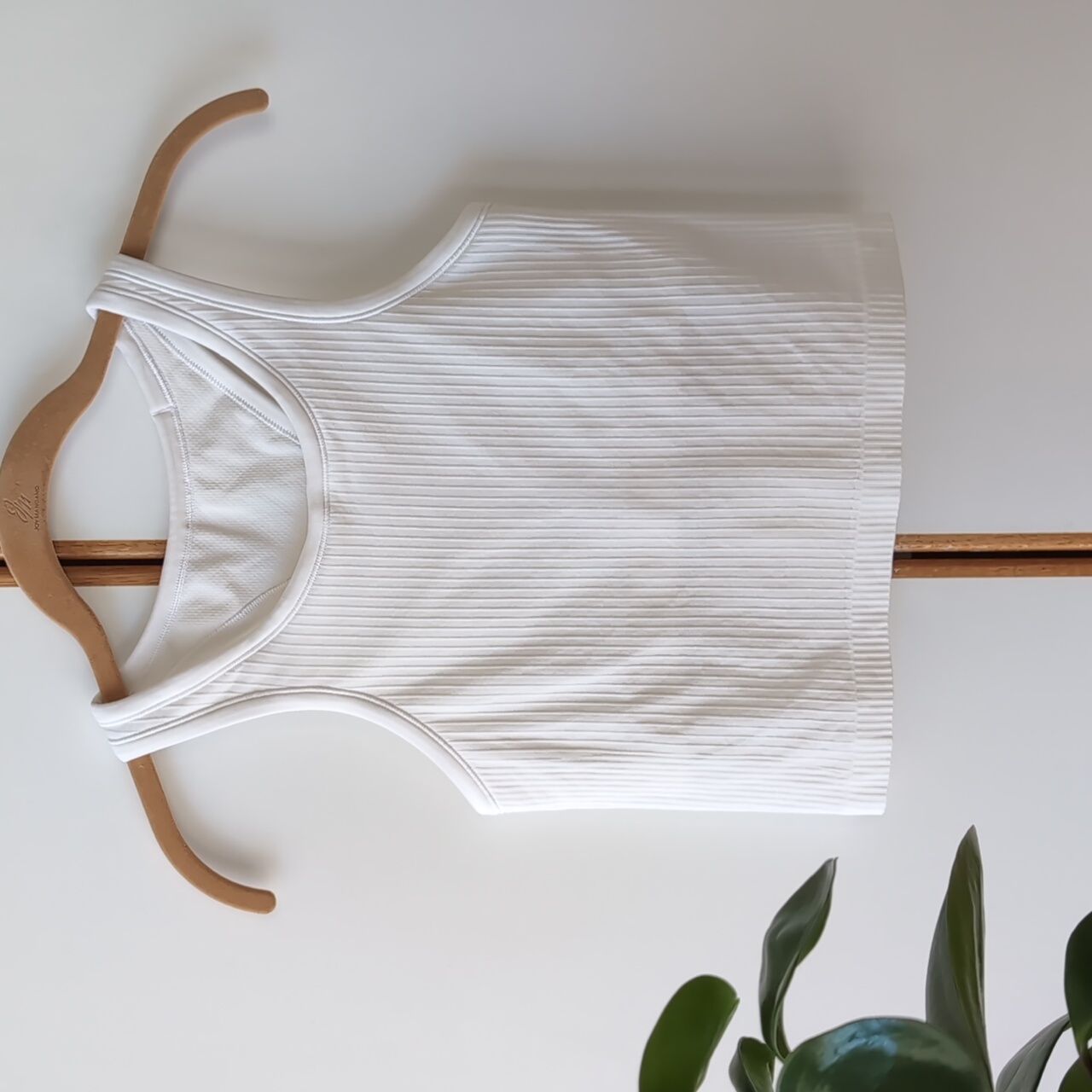 Lululemon Ebb To Street Racerback Crop Tank 6 White